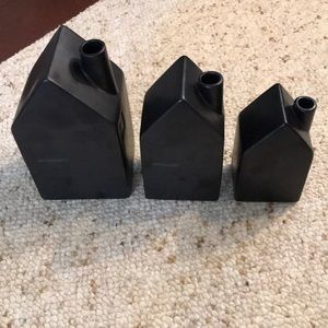 Set of 3 Magnolia Hearth and Hand Bud vases